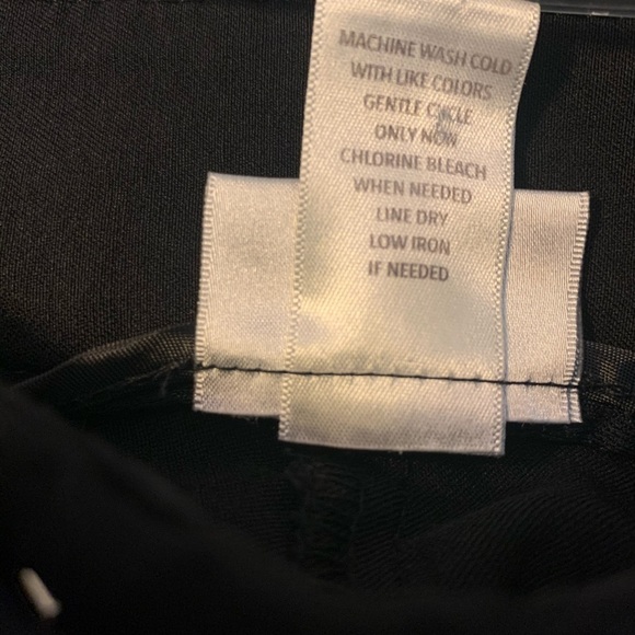 Avenue Black Stretch Plus Size Dress Capri Pants Size 16 P - Picture 3 of 7